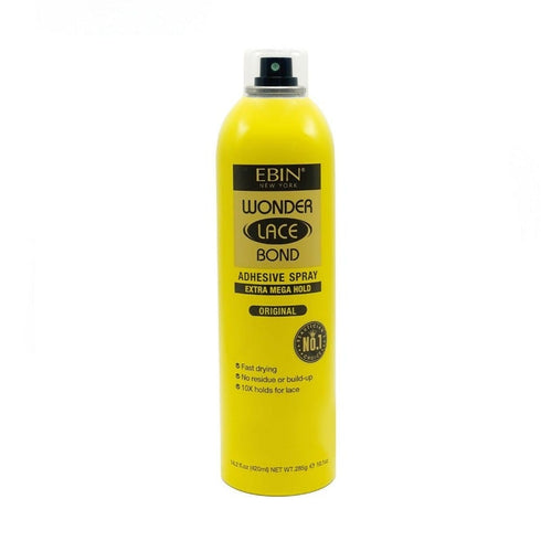 WONDER LACE BOND WIG ADHESIVE SPRAY - EXTRA MEGA HOLD (14.2OZ/ 420ML)